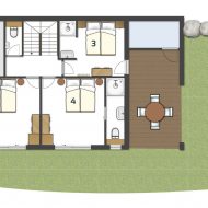 Chalet JJ Pure Morzine Floor Plan Ground Floor