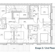 Pure Morzine Chalet Pépé Floorplan 2